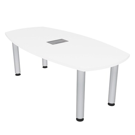 Skutchi Designs 33.5 in W, 59.5 in L, 29 in H, Engineered Wood Top, White H-ABOT-3460-PT-09-EL